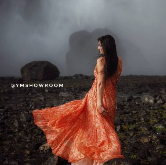 🔥Last 2🔥MANGO Printed maxi dress - Picture 8 of 16